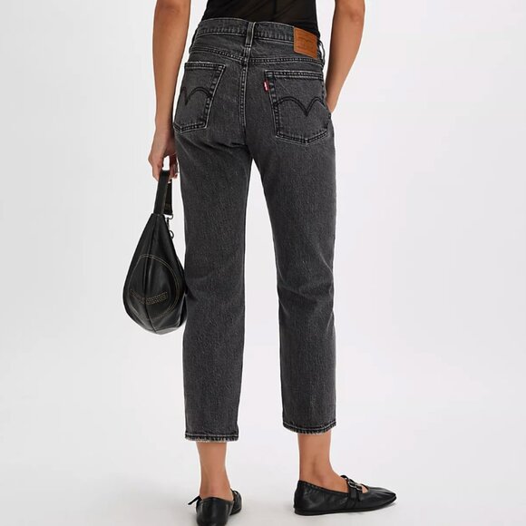 Levi's Premium Wedgie Straight Raw Hem Ankle Women's Jeans Sz 29 - Picture 15 of 15